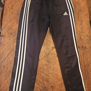 Adidas Mens Black Tearaway Athletic Track Pants